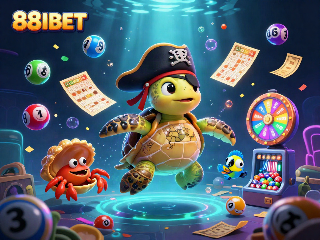 Experience vibrant wins at 88IBET with dynamic games featuring lottery balls and joyful characters.